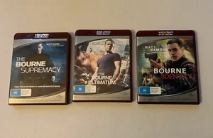 The Bourne Identity, The Bourne Supremacy & The Bourne Ultimatum (HD DVD, 2004) - Picture 1 of 10