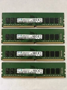Samsung M378A2K43BB1-CPB 64GB (4x16GB) PC4-17000 2133 MHz UB1-10 DIMM Desktop RAM - Bild 1 von 3