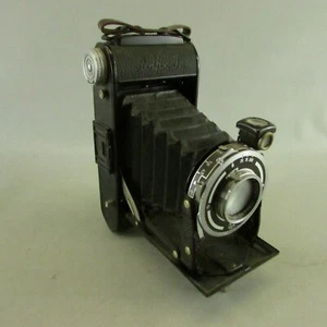 Antique Franka Rolfix Jr Camera 105mm f/4.5 Schneider-Kreuznach Lens W. Germany - Picture 1 of 12