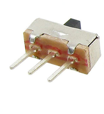  2 Position SPDT 1P2T 3 Pin PCB Panel Mini Vertical Slide Switch UK Seller  • 1.69£