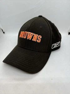 Vintage Cleveland Browns NFL Reebok On Field Sidelines Wool Blend Fitted NFL Hat - Bild 1 von 5