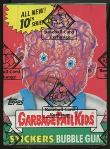 1987 Topps Garbage Pail Kids Series 10 Wosk Box BBCE Owinięte Zapieczętowane - Zdjęcie 1 z 2