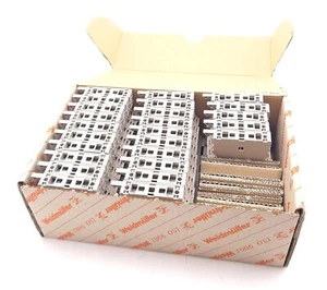 Lot of 25 Weidmuller 1014000000 Fuse Terminal Block 600V, 16A, 20-6AWG - Picture 1 of 6