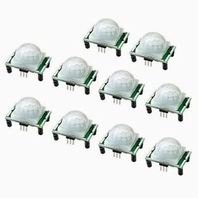 10 PCS HC-SR501 PIR IR Module Pyroelectric Infrared Motion Sensor Module Dete... - Image 1 of 4