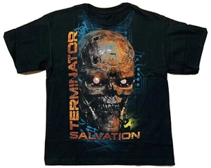 Terminator Salvation 1999 Movie T-Shirt Size Medium Black 100% Cotton RARE - Picture 1 of 3