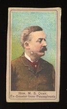 1901 T175 Heroes of the Spanish War #31 Hon. M. S. Quay