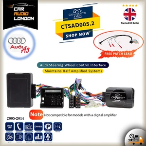 CTSAD005.2 Steering Control Stalk Adaptor for Audi A3, A4, A6 and TT 2001 - 2014 - Picture 1 of 1