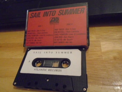 RARE PROMO Atlantic 1986 sampler CASSETTE TAPE Kim Mitchell Andy Taylor DURAN D. - Image 1 of 2
