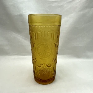 Vintage Tumbler 12oz. American Concord Amber by BROCKWAY GLASS CO. - Picture 1 of 5
