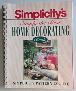 Simplicity's Simply the Best Home Decoration Spiral Bound Book #0028 - Picture 1 of 12