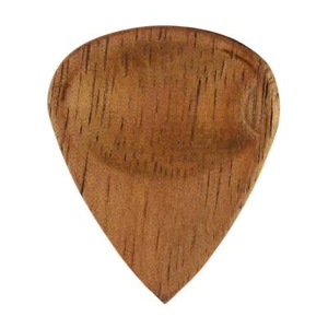 Nussbaumholz Gitarrenplektrum - 3,0 mm - 351 Nutenform - handgefertigt exotisches Plektrum - Bild 1 von 13