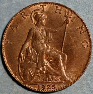 Großbritannien Farthing 1925 George V KM# 808.2 - Bild 1 von 2
