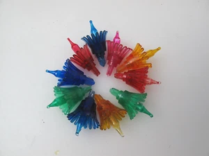 Lot 10 Vintage Tulip Flower Starburst Petal Replacement String Covers See Pic - Picture 1 of 6