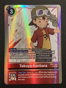 Takuya Kanbara - BT21-082 SR - World Covergence - Digimon TCG - Picture 1 of 3