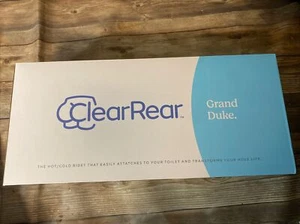 NEW Clear Rear Grand Duke Hot/Cold Bidet Toilet Attachment - Picture 1 of 2
