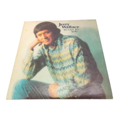 1972 Jerry Wallace To Get To You Vinyl LP Stereo Record Collectible Album - Image 1 of 4