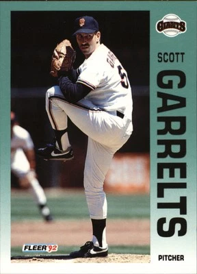 1992 Fleer #636 Scott Garrelts - Image 1 of 2