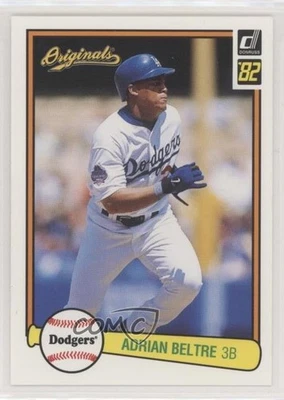 2002 Donruss Originals Sample Silver Adrian Beltre #52 HOF - Image 1 of 2