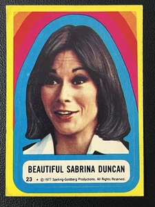 1977 Topps Charlie's Angels #23 Sabrina Duncan Sticker - Picture 1 of 6
