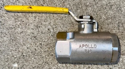 Apollo 1"- Válvula de bola de acero inoxidable 316-2000 WOG para comm., fontanería de cocina  Foto 1 de 3