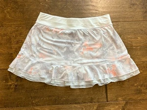Sofibella UV Colors Doubles 13in Womens Tennis Skirt Pickleball Golf Gray Pink  - Picture 1 of 8