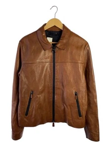 Coach Blouson Leather Jacket M Sheep in Brown (BRW) - Picture 1 of 5