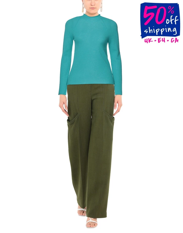 RRP€299 FORTE_FORTE Pullover Turtleneck Size 0 / XS Cashmere & Wool Blend - Image 1 of 4