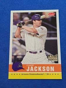 Conor Jackson 2006 novato radiocontrol Fleer Tradition #8 - Imagen 1 de 2