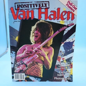 RARE Vintage POSITIVELY VAN HALEN Magazine 1986 Guitar Player Eddie Eruption EX+ - Bild 1 von 5