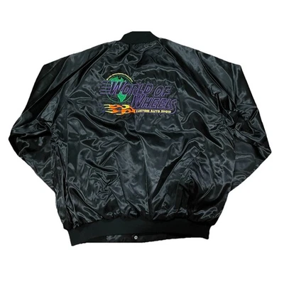 Vintage Cardinal Jacket Men’s Size 2XL Windbreaker World Of Wheels Auto Show 99 - Image 1 of 4