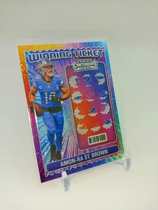 2024 Contenders Amon-Ra St. Brown Winning Ticket Insert #13 - Bild 1 von 2