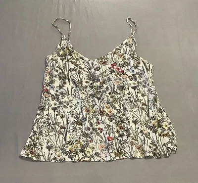 Camiseta sin mangas floral H&M Foto 1 de 4