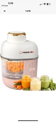 Машина для приготовления детского питания 10 унций, 10 в 1 комбайн для детского питания пюре, пароварка, блендер - Изображение 1 из 4