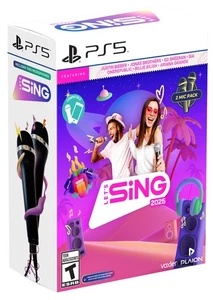 Let’s Sing 2025 (2 mic bundle) - PlayStation 5 - Picture 1 of 7