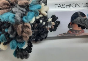(99 €/kg): 100 g SMC FASHION LOOP, Fb. Schlaufengarn, Fb. 7480 petrol #6584 - Bild 1 von 2