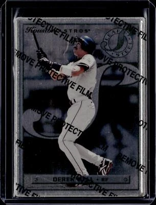 Derek Bell 1996 Leaf Preferred #18 Steel Houston Astros - Image 1 of 2