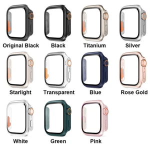 Etui Osłona ekranu do Apple Watch Series 10 Zmiana na Ultra iwatch 46MM 42MM - Zdjęcie 1 z 21