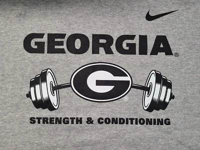 Nike Basketball Georgia Bulldogs Strength and Conditioning XL New Tee  - Image 1 of 4