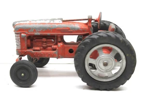 1950's Hubley Die Cast 9" Long Tractor No Front Loader Orig Condition Farming    - Picture 1 of 5