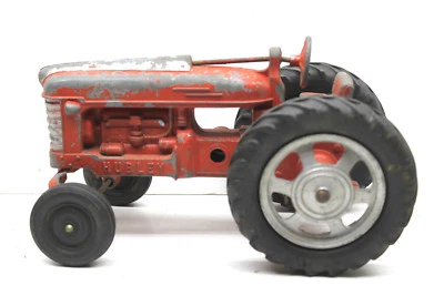 1950's Hubley Die Cast 9" Long Tractor No Front Loader Orig Condition Farming    - Image 1 of 4