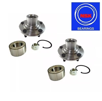FRONT Wheel Hub & NSK Bearing For 2009-2014 ACURA TSX (PAIR) - Image 1 of 4