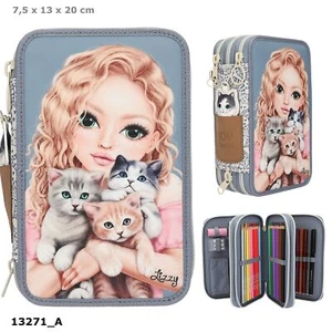 Federtasche 3 Fach Mädchen gefüllt TOPModel CAT LOVE - Bild 1 von 9