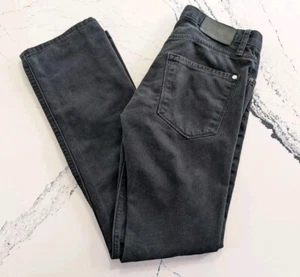 Baldwin Men's Black Samuel Corduroy Pants Size 30x30 The Slim Straight USA Made - Picture 1 of 13