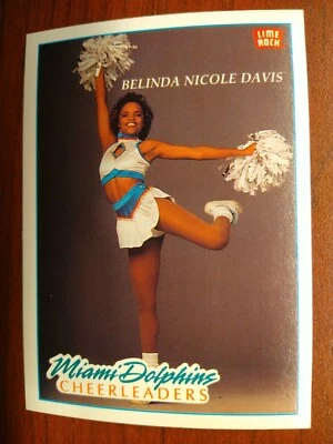 1992 Lime Rock Pro #180 Cheerleaders Miami Dolphins NEW UNCIRCULATED PRIMO - Image 1 of 2