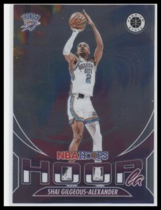 2023-24 Panini NBA Hoops Premium Stock Shai Gilgeous-Alexander Hoopla - Picture 1 of 2