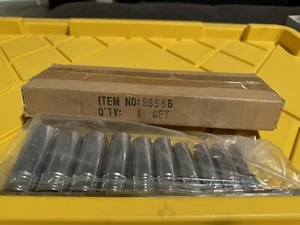 Pro 10 Piece 3/8-Inch Drive Deep 6-Point CHROME SAE 5/16-7/8 Socket Set 98566 - Imagen 1 de 1