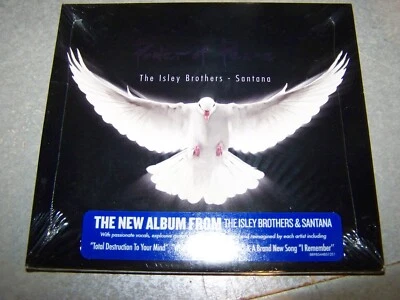 THE ISLEY BROTHERS AND SANTANA "POWER OF PEACE " U.S. CD BRAND NEW — 第 1/2 张图片