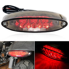 Produktbild - E-geprüft LED Motorrad Rücklicht Bremslicht Blinker Kennzeichenbeleuchtung Quad