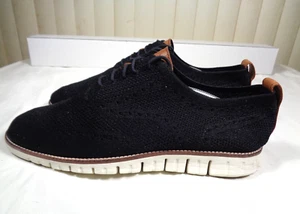 Cole Haan Zero Grand Men's shoes 10.5M Black Knit Oxford Grand OS C24948 - Picture 1 of 21