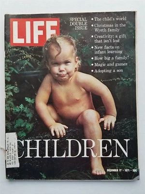 Life Magazine December 17, 1971 - Special Children Double Issue - All About Kids Foto 1 de 2